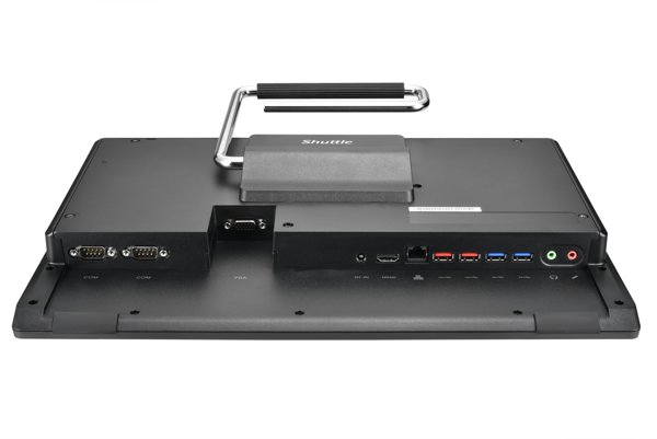Shuttle All In One Barebone P55U Όλες σε Ένα Μαύρο 7305 Intel SoC LGA 1700 με Ενσωματωμένα Ηχεία