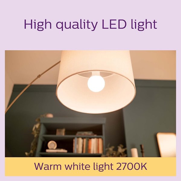 Signify Philips LED κλασική λάμπα 60W E27 θερμό λευκό 806lm ματ 3 τεμ