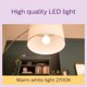 Signify Philips LED κλασική λάμπα 60W E27 θερμό λευκό 806lm ματ 3 τεμ