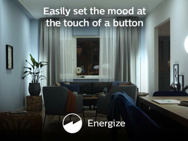 Signify Philips Hue White Amb. E14 Λάμπα Σταγόνα Διπλή Συσκευασία 2x470lm