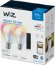 Signify WiZ White & Color 60W E27 A60 Τυπική μορφή 2er +Τηλεχειριστήριο