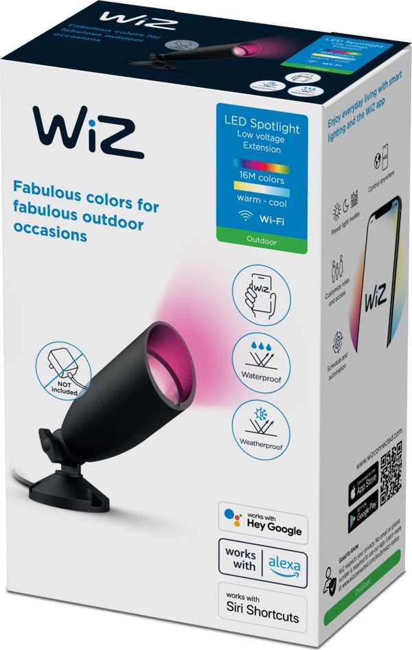 Προβολέας/Προβολέας Επέκτασης Signify WiZ 270 lm Einzelpack sw