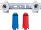 SiGMA-Li KPM2012 Σετ Υποκατάστασης 20x1/2" L-100 με Γωνίες, PP.LM-20x1/2x100, Πολυπροπυλένιο, Λευκό