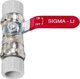 Βαλβίδα Σύνδεσης Sigma Li PE-RT, Ø25mm, για Εγκαταστάσεις Ύδρευσης και Θέρμανσης
