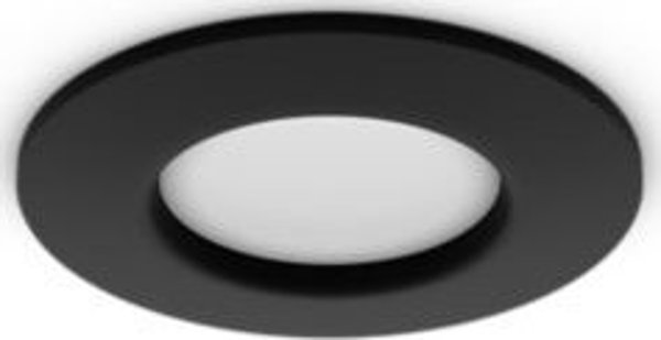 Signify Philips Hue White & Col. Amb. Slim Recessed 90mm μαύρο