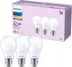 Signify Philips LED classic Lampe 60W E27 Warmweiß 806lm matt 3er P