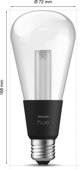 Signify Philips Hue White & Col. Amb. Lightguide Giant Edison ST72 E27