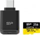 Κάρτα μνήμης Silicon Power microSDXC 256GB Inspire + αναγνώστης καρτών