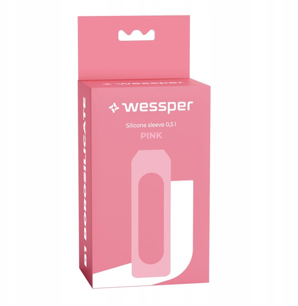 Σιλικόνη επικάλυψη για WE260 500ml Wessper B1 Borosilicate Ροζ (SS-PK-WES260-500-NEW)
