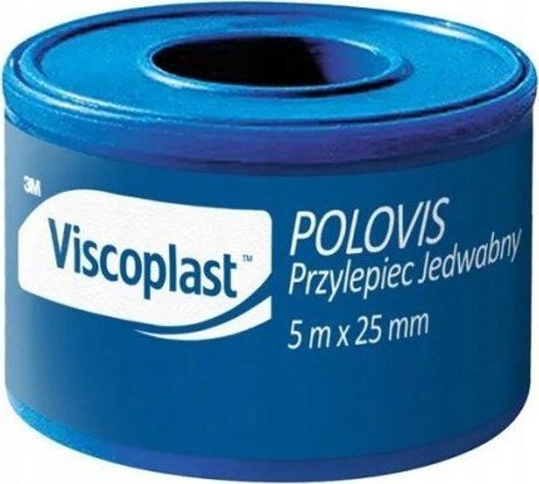 Sila Viscoplast επίδεσμος σε ρολό μεταξωτός 5m x 25 mm