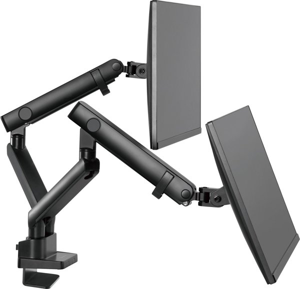 SilverStone Βάση γραφείου για 2 οθόνες 17" - 32" ARM25 (SST-ARM25)