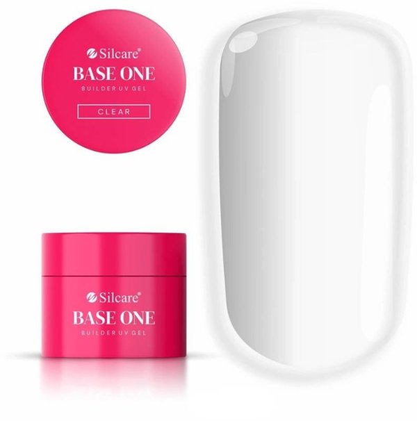 Silcare Base One Gel Κατασκευής Νυχιών Clear 50g