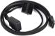 SilverStone SATA - SATA Slimline + Molex, 0.5m, Μαύρο (SSTCP10)