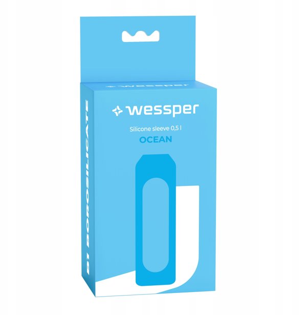 Σιλικόνη κάλυμμα για WE260 500ml Wessper B1 Borosilicate Ocean (SS-OC-WES260-500-NEW)