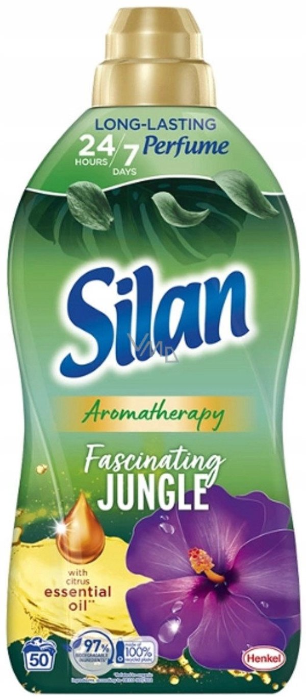 Silan Αρωματοθεραπεία Fascinating Jungle Μαλακτικό, 1100 ml
