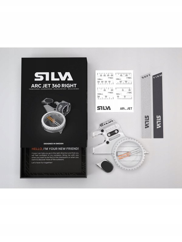 Πυξίδα Silva Arc Jet 360 - αγωνιστική, δεξιά
