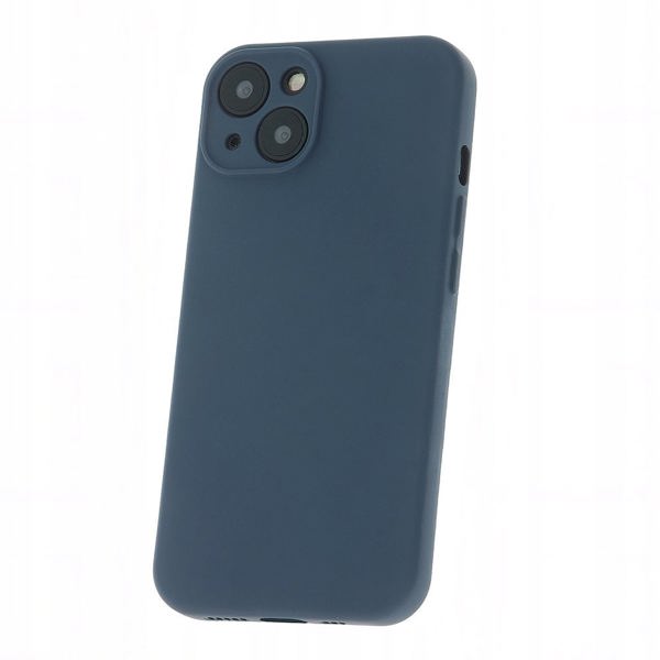 Θήκη σιλικόνης για Samsung Galaxy S25 Plus σκούρο μπλε