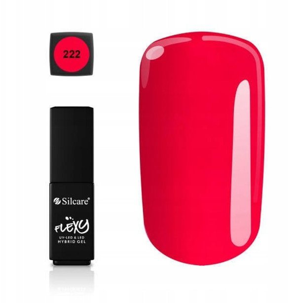 Silcare Flexy Υβριδικό Βερνίκι Νυχιών, 222 Holi, 4.5g