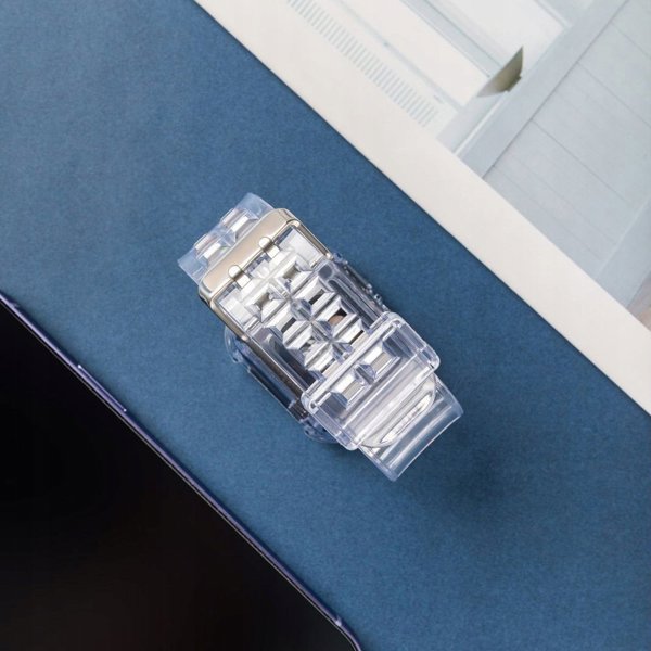 Hurtel Σετ Λουράκι Σιλικόνης, Βραχιόλι και Θήκη Strap Light για Apple Watch 44mm - Κίτρινο