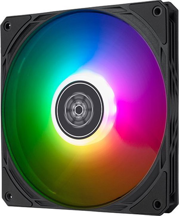 SilverStone SilverStone SST-AS140B-ARGB Air Slimmer 140 PWM ανεμιστήρας - μαύρο