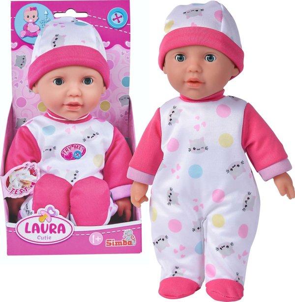 Κούκλα B/O 30CM Μωρό Laura SIMBA WB