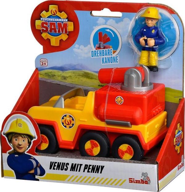 Simba Πυροσβέστης Σαμ Όχημα Venus Mini Με Κινητό Μέρος