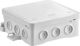 Simet FASTBOX Επιτοίχιο Κουτί Διακλάδωσης 100x40x100mm, IP54, Γκρι, Αυτοσφραγιζόμενο με Ενσωματωμένο Αδένα NS7