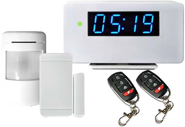 Συσκευή συναγερμού GSM SimPal G212-V2 και ρολόι γραφείου