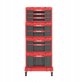 Εργαλειοθήκη με ένα συρτάρι, 2.0 RED UHD Custom, QBRICK ONE