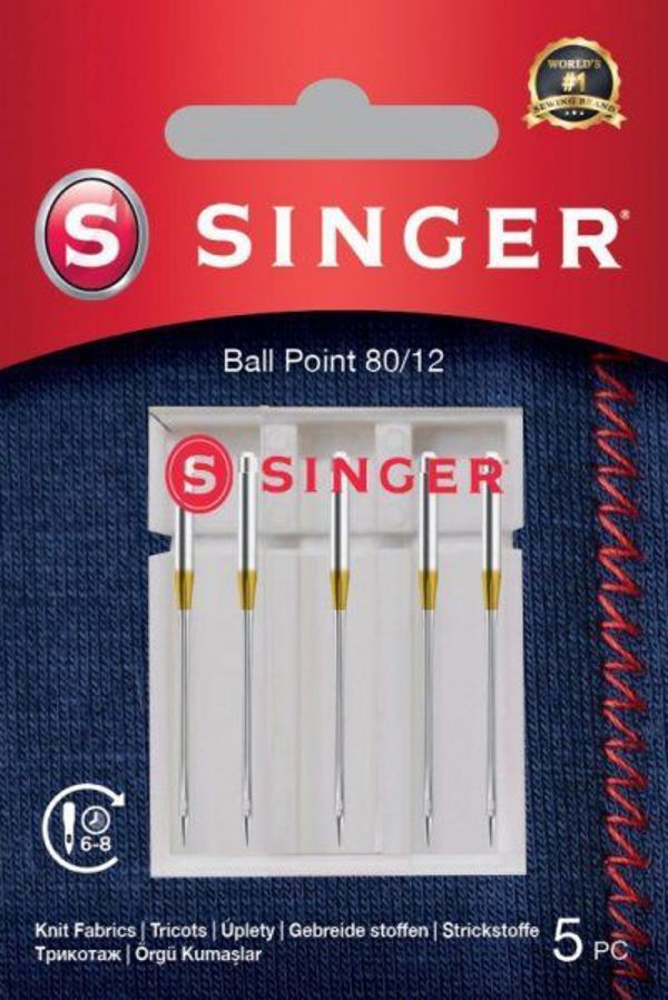Singer Βελόνα Ball Point 80/12