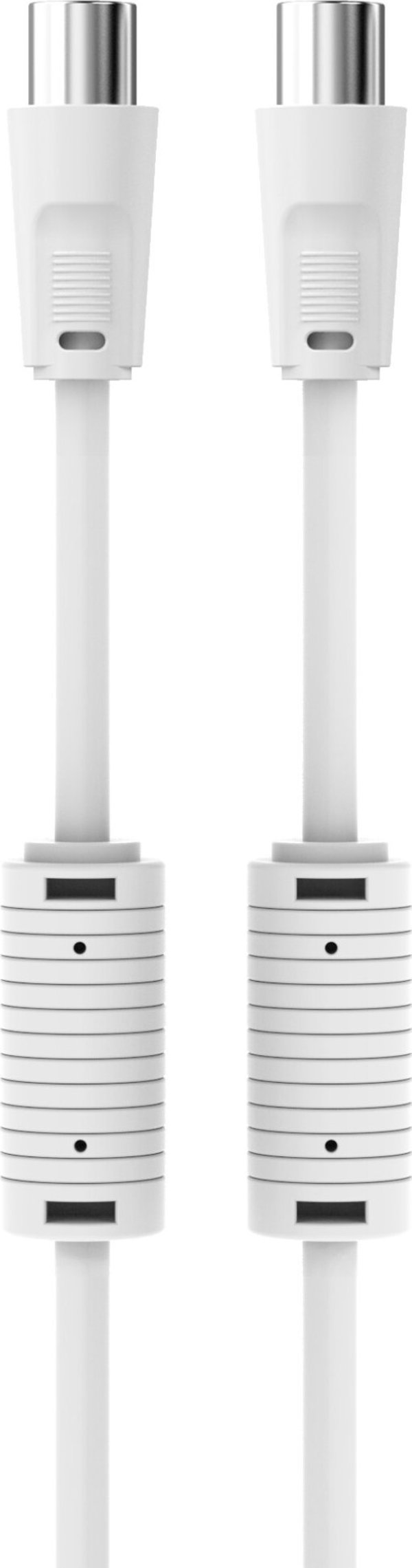 Καλώδιο Κεραίας Sinox PRO, 10μ, Λευκό, Εγκεκριμένο από YouSee & Stofa