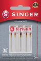 Singer Καθολικές Βελόνες Ραπτομηχανής Universal 80/12, 5 Τεμάχια - Για Όλα τα Υφάσματα