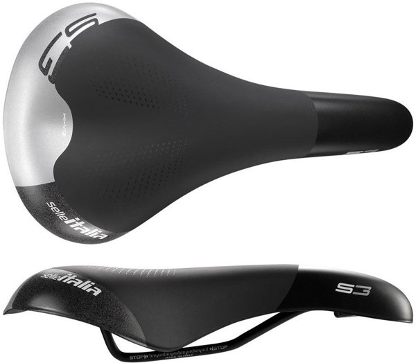 Selle Italia Sportourer S3 L Σέλα Ποδηλάτου Gel, Fec Alloy Rail, 377g (2025)