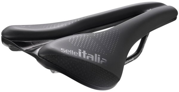 Σέλα SELLE ITALIA NOVUS BOOST EVO X-CROSS TM, Superflow L (id match L3), Μαγγανιούχος Σιδηρόδρομος, Soft-Tek, 251g, Μαύρο (NEW 2025)