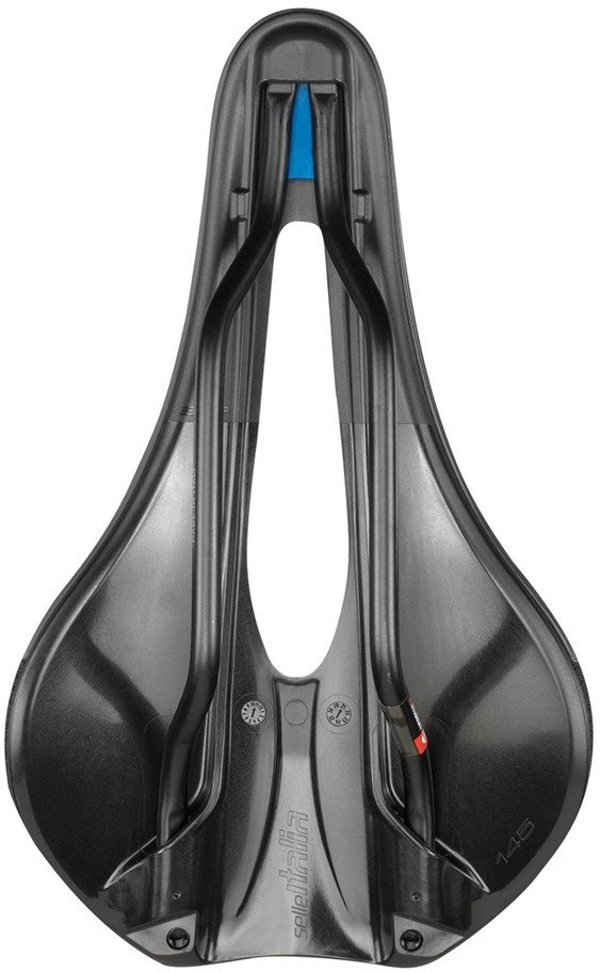 Σέλα SELLE ITALIA NOVUS BOOST EVO X-CROSS TM, Superflow L (id match L3), Μαγγανιούχος Σιδηρόδρομος, Soft-Tek, 251g, Μαύρο (NEW 2025)