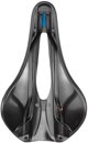 Σέλα SELLE ITALIA NOVUS BOOST EVO X-CROSS TM, Superflow L (id match L3), Μαγγανιούχος Σιδηρόδρομος, Soft-Tek, 251g, Μαύρο (NEW 2025)