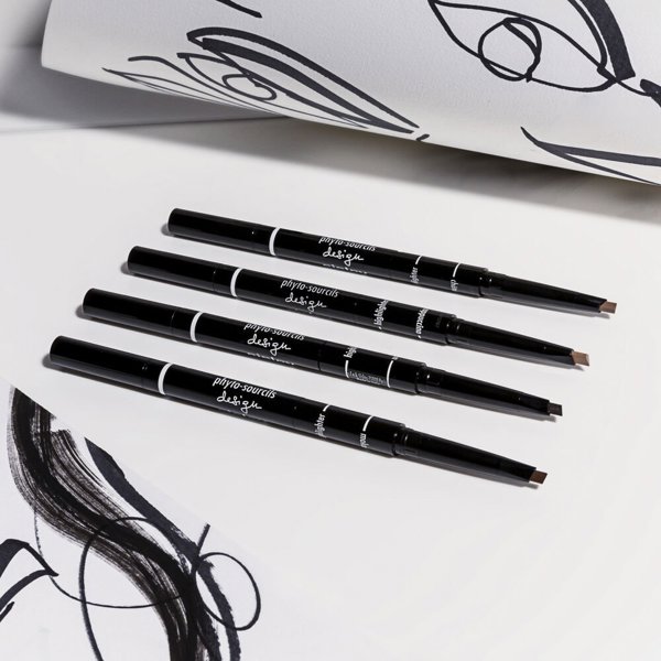 Sisley Phyto-Sourcils Design Μολύβι Φρυδιών 3-σε-1, Απόχρωση N°4 Moka, 2x0.2g
