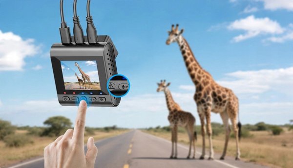 SJCAM SJDASH M60S 1CH Κάμερα Αυτοκινήτου Dash Cam 1080p Full HD