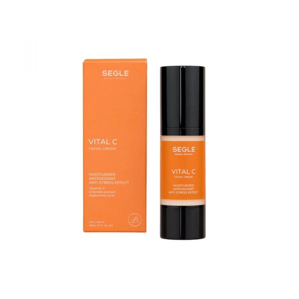 Λευκαντική κρέμα προσώπου Segle Vital C, 30 ml