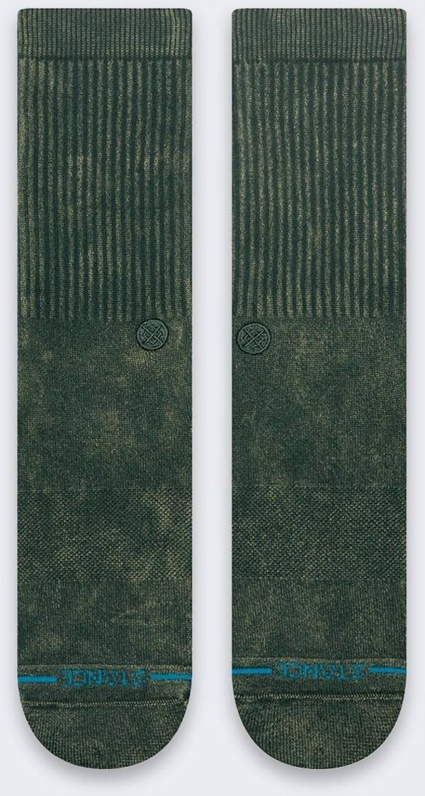 Skarpety Stance Icon Dyed Crew 1 para Pine