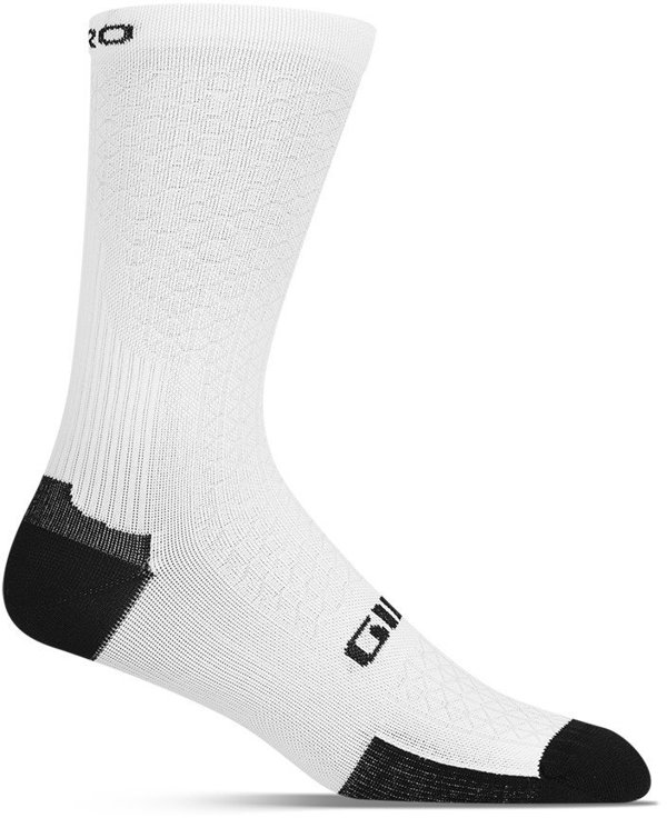 Skarpety GIRO HRC TEAM white roz. S (36-39) (NEW 2025)
