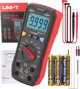 Ψηφιακός πολύμετρος DC/AC1000V| DC/AC 10A| 100MO| 10mF| 10MHz| -40-1000C| BT, UNI-T