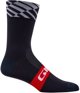 Skarpety GIRO SEASONAL MERINO red/white charcoal roz. XL (46-48) (NEW 2025)