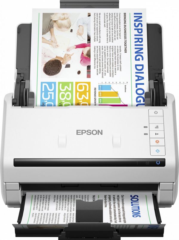 Epson WorkForce DS-530II Σαρωτής Εγγράφων, 35ppm, ADF 50 Φύλλων, Διασύνδεση USB 3.0, B11B261401