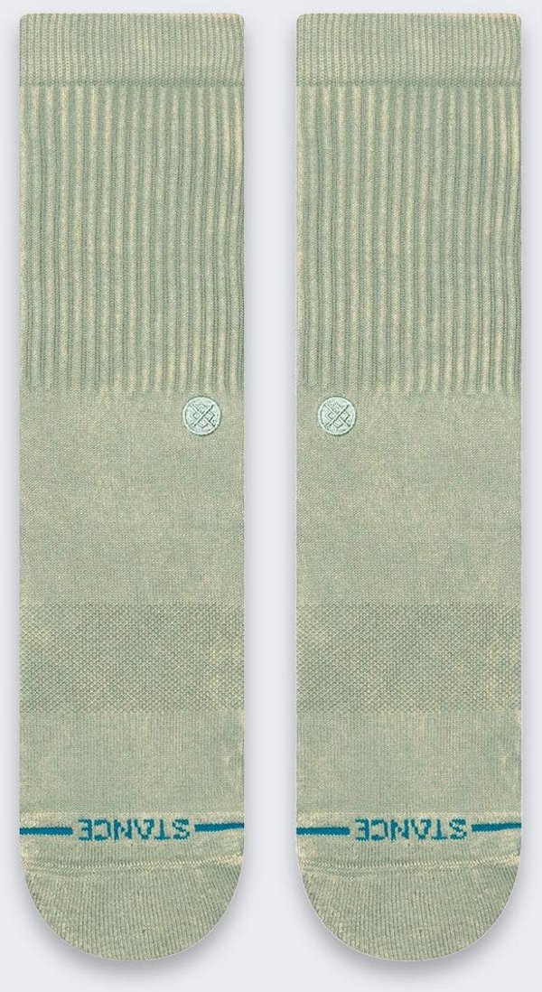 Skarpety Stance Icon Dyed Crew 1 para SeaGreen