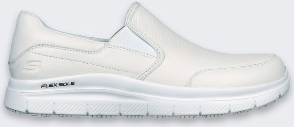 Skechers Buty Skechers Flex Advantage SR Bronwood White