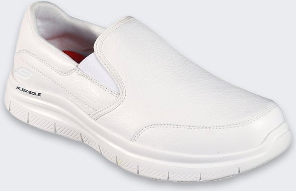 Skechers Buty Skechers Flex Advantage SR Bronwood White