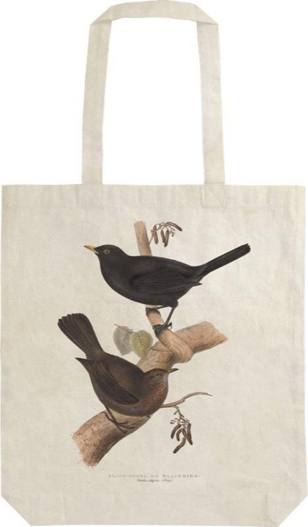 Skona Ting Υφασμάτινη Τσάντα Ώμου STBAG35 Kosy Shopper, Βαμβακερή, Μπεζ