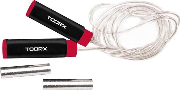 SKO Σχοινάκι TOORX AHF-058 PVC με ρουλεμάν 280 cm Μαύρο/κόκκινο