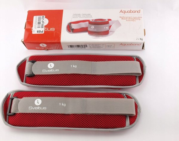 SKO Aqua βάρη για χέρια και πόδια SVELTUS AQUA BAND 2x1kg 13584865 3412181009630